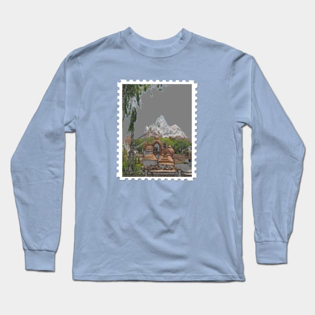 Everest Long Sleeve T-Shirt by castledreaming